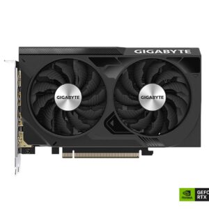 GIGABYTE GeForce RTX 4060 WINDFORCE OC 8G Graphics Card, 2X WINDFORCE Fans, 8GB 128-bit GDDR6, GV-N4060WF2OC-8GD Video Card