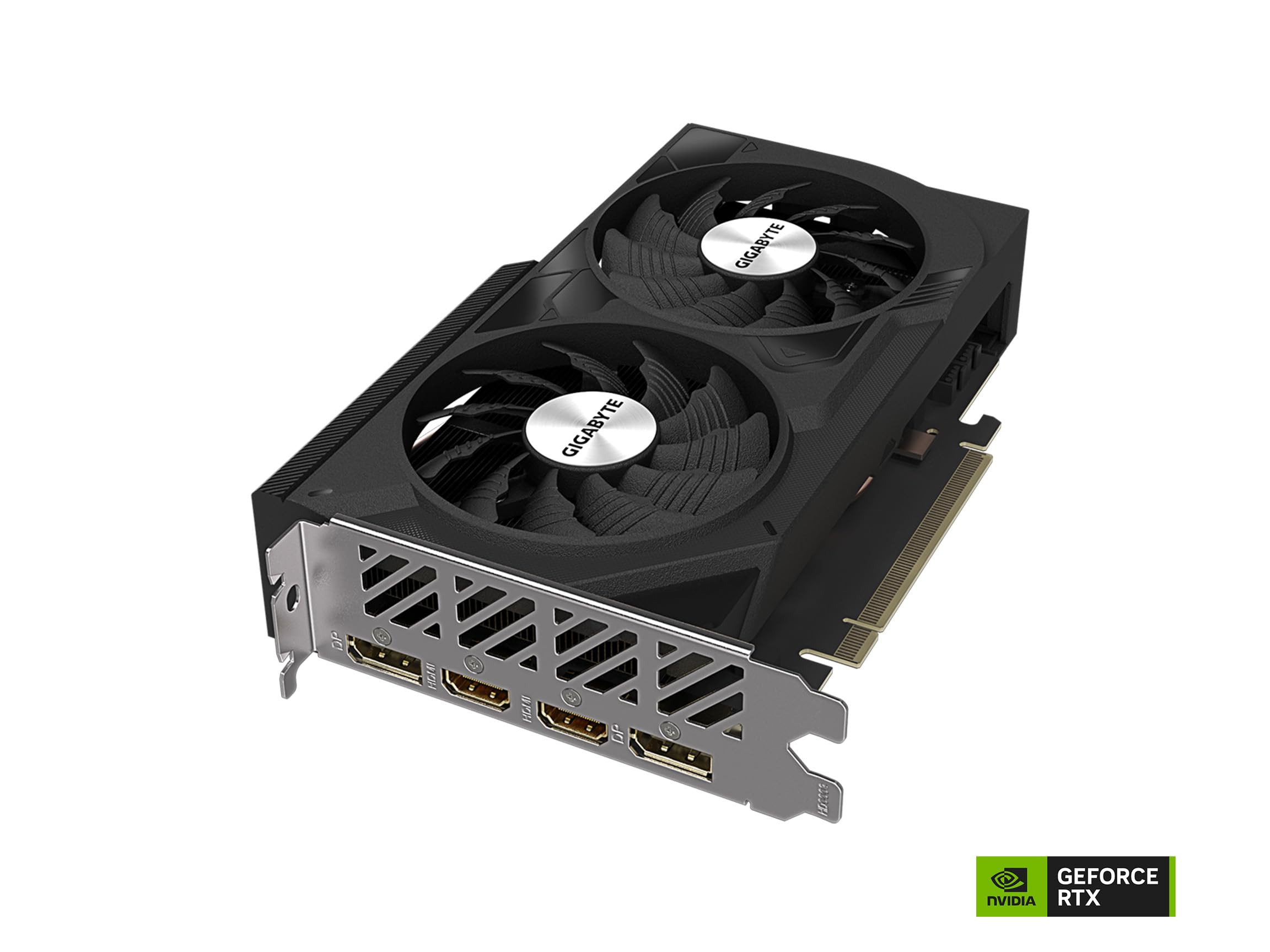 GIGABYTE GeForce RTX 4060 WINDFORCE OC 8G Graphics Card, 2X WINDFORCE Fans, 8GB 128-bit GDDR6, GV-N4060WF2OC-8GD Video Card