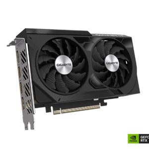 GIGABYTE GeForce RTX 4060 WINDFORCE OC 8G Graphics Card, 2X WINDFORCE Fans, 8GB 128-bit GDDR6, GV-N4060WF2OC-8GD Video Card