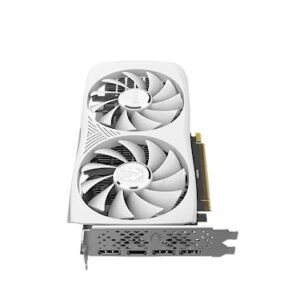 ZOTAC Gaming GeForce RTX 4060 8GB Twin Edge OC White Edition DLSS 3 8GB GDDR6 128-bit 17 Gbps PCIE 4.0 Compact Gaming Graphics Card, ZT-D40600Q-10M