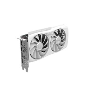 ZOTAC Gaming GeForce RTX 4060 8GB Twin Edge OC White Edition DLSS 3 8GB GDDR6 128-bit 17 Gbps PCIE 4.0 Compact Gaming Graphics Card, ZT-D40600Q-10M