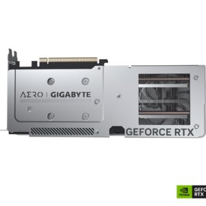 GIGABYTE GeForce RTX 4060 AERO OC 8G Graphics Card, 3X WINDFORCE Fans, 8GB 128-bit GDDR6, GV-N4060AERO OC-8GD Video Card