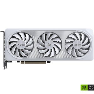 GIGABYTE GeForce RTX 4060 AERO OC 8G Graphics Card, 3X WINDFORCE Fans, 8GB 128-bit GDDR6, GV-N4060AERO OC-8GD Video Card