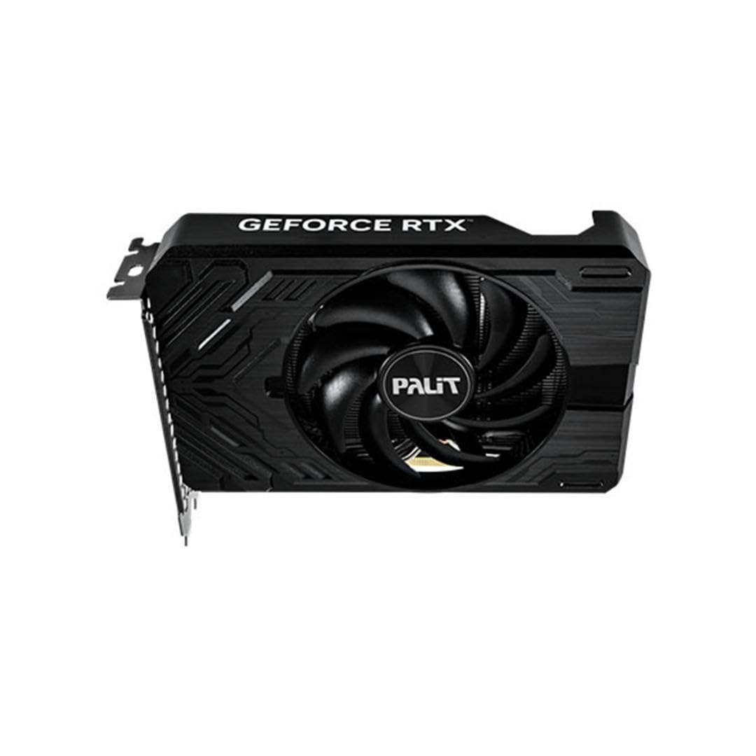 Palit GeForce RTX 4060 Ti StormX 8GB Graphics Card – 4352 Cores, 2310 MHz GPU, 2535 MHz Boost, 3X DisplayPort, 1x HDMI, 0-dB Tech, NE6406T019P1-1060F