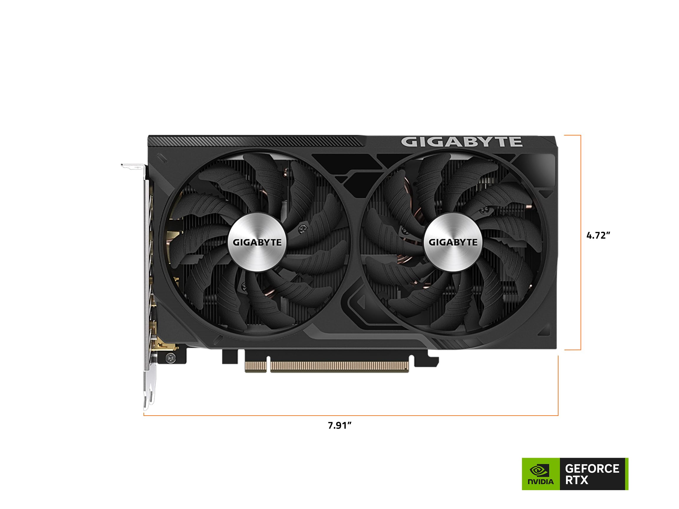 GIGABYTE GeForce RTX 4060 Ti WINDFORCE OC 8G Graphics Card, 2X WINDFORCE Fans, 8GB 128-bit GDDR6, GV-N406TWF2OC-8GD Video Card