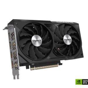 GIGABYTE GeForce RTX 4060 Ti WINDFORCE OC 8G Graphics Card, 2X WINDFORCE Fans, 8GB 128-bit GDDR6, GV-N406TWF2OC-8GD Video Card