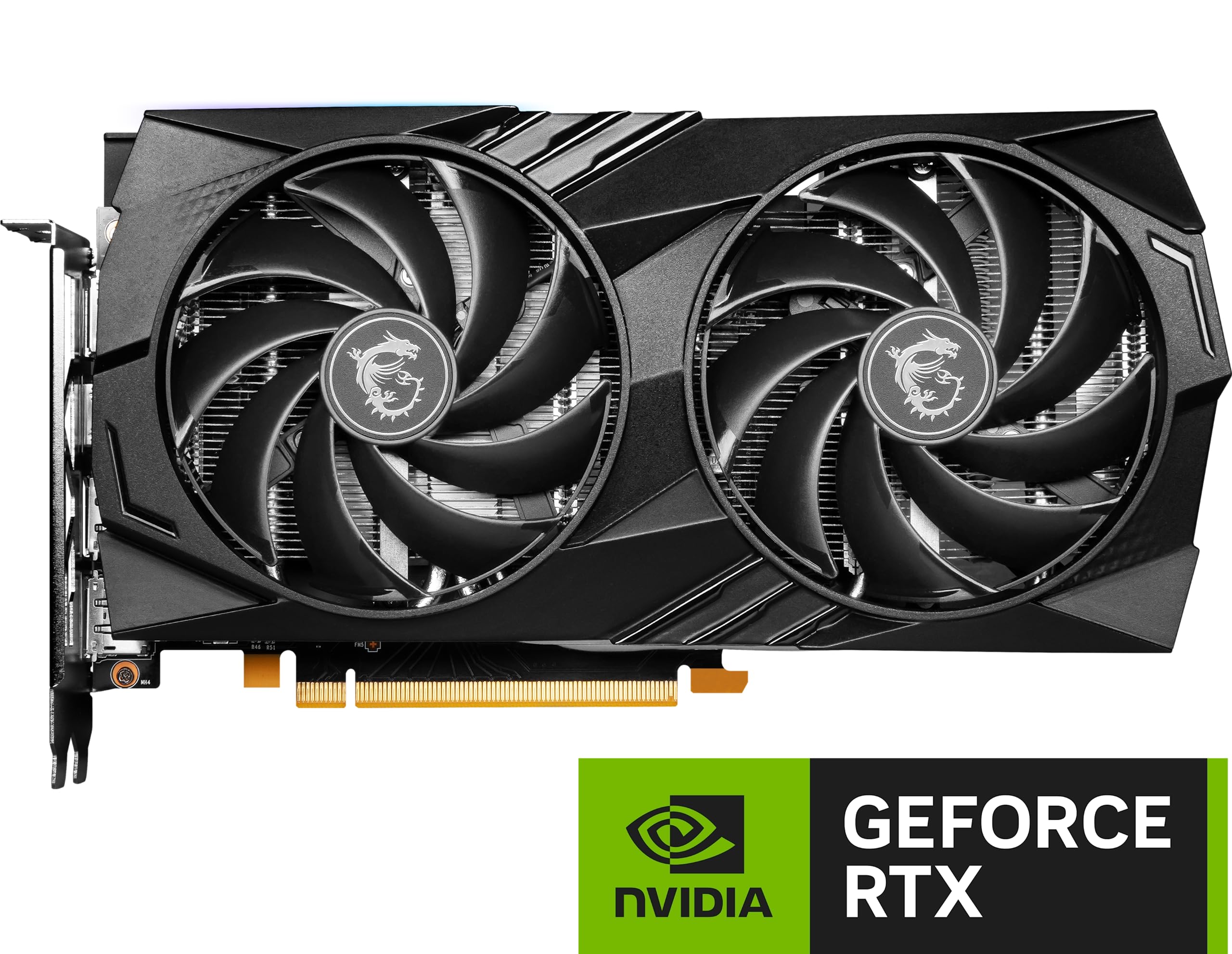 MSI Gaming GeForce RTX 4060 8GB GDRR6 Extreme Clock: 2610 MHz 128-Bit HDMI/DP Nvlink TORX Fan 4.0 Ada Lovelace Architecture Graphics Card (RTX 4060 Gaming 8G)