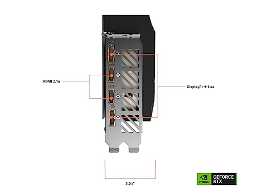 GIGABYTE AORUS GeForce RTX 4060 Elite 8G Graphics Card, 3X WINDFORCE Fans, 8GB 128-bit GDDR6, GV-N4060AORUS E-8GD Video Card