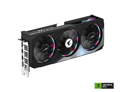 GIGABYTE AORUS GeForce RTX 4060 Elite 8G Graphics Card, 3X WINDFORCE Fans, 8GB 128-bit GDDR6, GV-N4060AORUS E-8GD Video Card