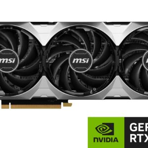 MSI Gaming GeForce RTX 4060 Ti 16GB GDRR6 Extreme Clock: 2625 MHz 128-Bit HDMI/DP Nvlink TORX Fan 4.0 Ada Lovelace Architecture Graphics Card (RTX 4060 Ti Ventus 3X 16G OC)