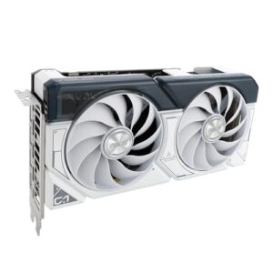 ASUS Dual GeForce RTX™ 4060 Ti White Edition 8GB GDDR6 (PCIe 4.0, 8GB GDDR6, DLSS 3, HDMI 2.1, DisplayPort 1.4a, Axial-tech Fan Design, 0dB Technology, and More)