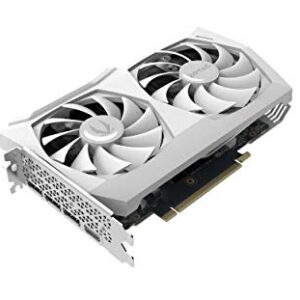 ZOTAC Gaming GeForce RTX™ 3060 AMP White Edition 12GB GDDR6 192-bit 15 Gbps PCIE 4.0 Gaming Graphics Card, IceStorm 2.0 Cooling, Active Fan Control, FREEZE Fan Stop ZT-A30600F-10P