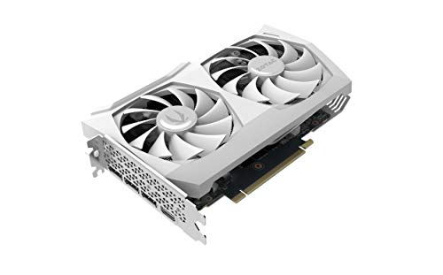 ZOTAC Gaming GeForce RTX™ 3060 AMP White Edition 12GB GDDR6 192-bit 15 Gbps PCIE 4.0 Gaming Graphics Card, IceStorm 2.0 Cooling, Active Fan Control, FREEZE Fan Stop ZT-A30600F-10P