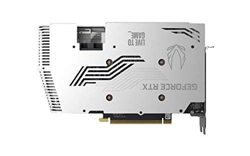 ZOTAC Gaming GeForce RTX™ 3060 AMP White Edition 12GB GDDR6 192-bit 15 Gbps PCIE 4.0 Gaming Graphics Card, IceStorm 2.0 Cooling, Active Fan Control, FREEZE Fan Stop ZT-A30600F-10P