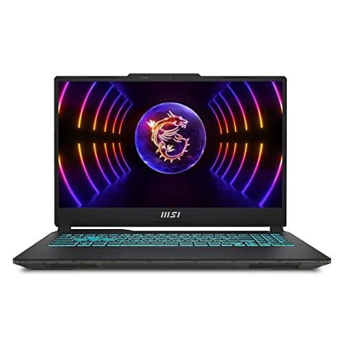 MSI 2023 Cyborg 15.6" 144hz FHD Gaming Laptop, 12th Gen Intel 10-Core i7-12650H (Beat i9-11980HK), NVIDIA GeForce RTX 4060 8GB, 64GB DDR5 RAM, 2TB PCIe SSD, Ray tracing, VR Ready, Windows 11 Pro