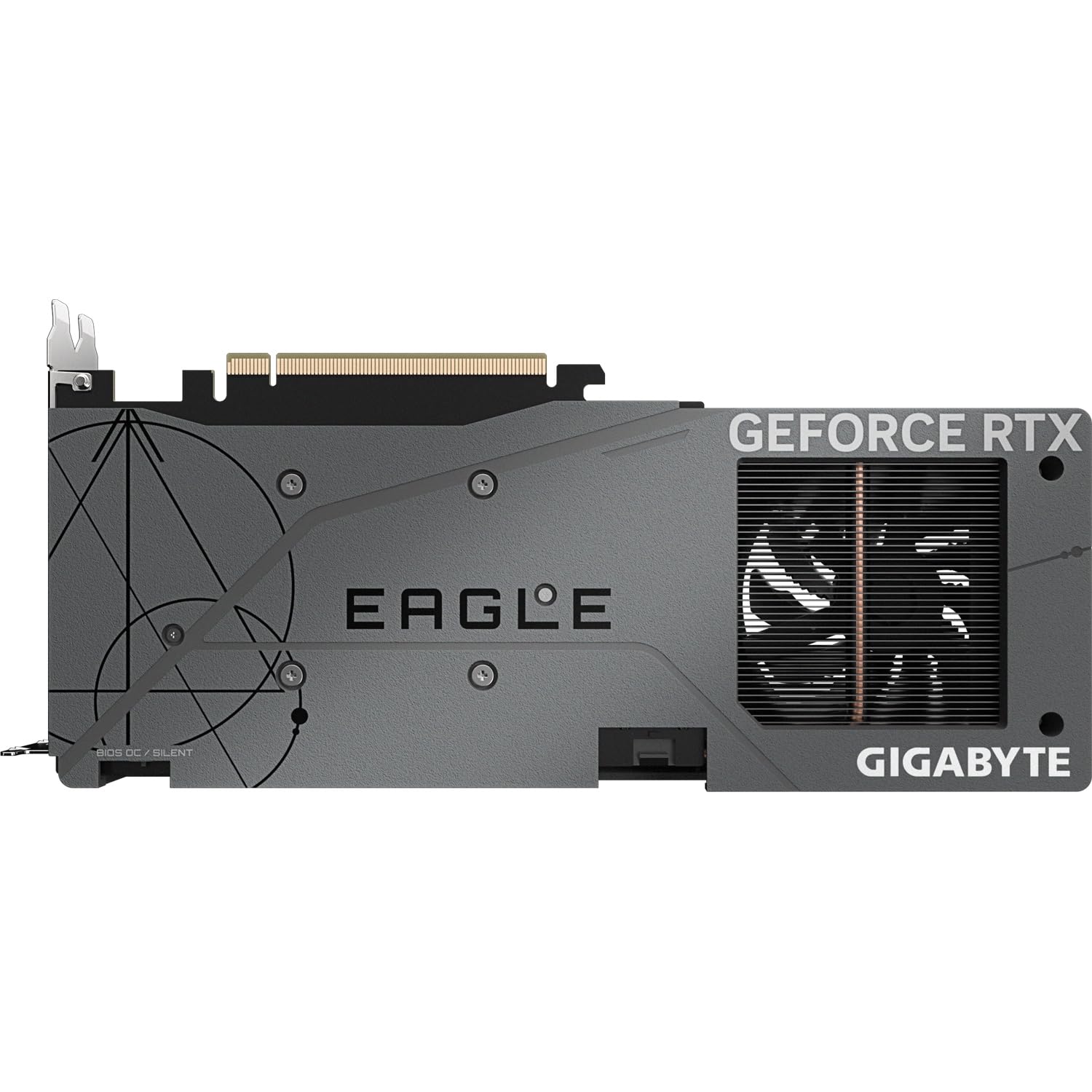 GIGABYTE NVIDIA GeForce RTX 4060 Eagle OC Graphics Card - 8GB GDDR6, 128-bit, PCI-E 4.0, 2505MHz Core Clock, 2X DP 1.4, 2X HDMI 2.1a, NVIDIA DLSS 3 - GV-N4060EAGLE OC-8GD