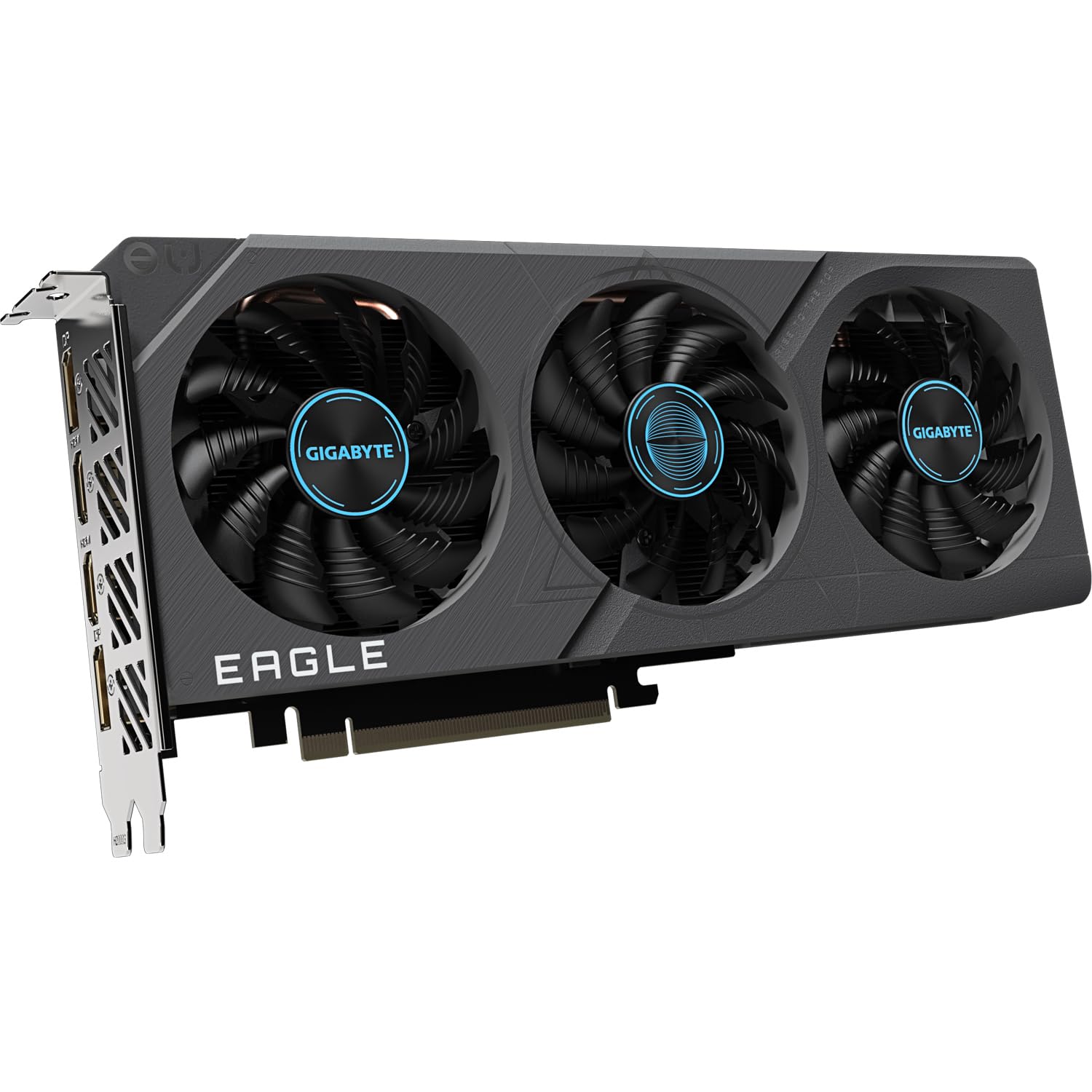 GIGABYTE NVIDIA GeForce RTX 4060 Eagle OC Graphics Card - 8GB GDDR6, 128-bit, PCI-E 4.0, 2505MHz Core Clock, 2X DP 1.4, 2X HDMI 2.1a, NVIDIA DLSS 3 - GV-N4060EAGLE OC-8GD