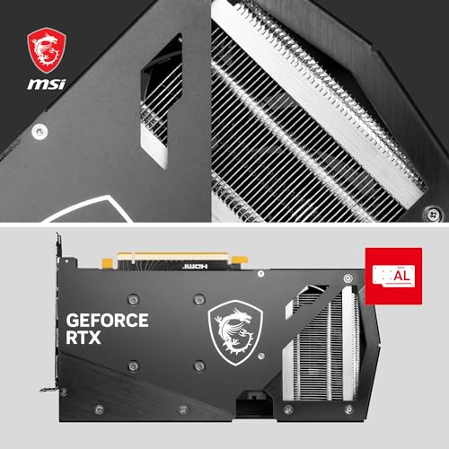 MSI GeForce RTX 4060 Gaming X 8G Graphics Card - RTX 4060 GPU, 8GB GDDR6 (17Gbps/128-bit), PCIe 4.0 - Twin FROZR 9 (2 x TORX Fan 5.0), RGB - HDMI 2.1, DisplayPort 1.4a