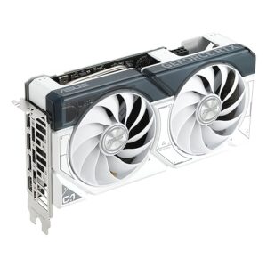 ASUS Dual NVIDIA GeForce RTX 4060 Ti OC Edition / White - Gaming Graphics Card (8GB GDDR6X, PCIe 4.0, DLSS 3, HDMI 2.1, Display Port 1.4a, Axial Fans, 0dB Technology)