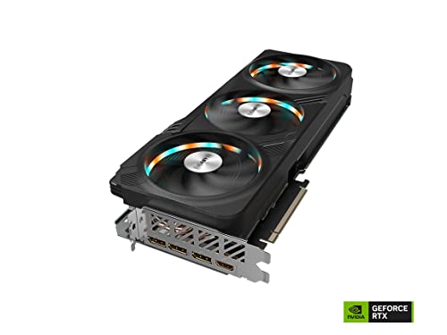 GIGABYTE GeForce RTX 4070 Ti Gaming OC 12G Graphics Card, 3X WINDFORCE Fans, 12GB 192-bit GDDR6X, GV-N407TGAMING OC-12GD Video Card