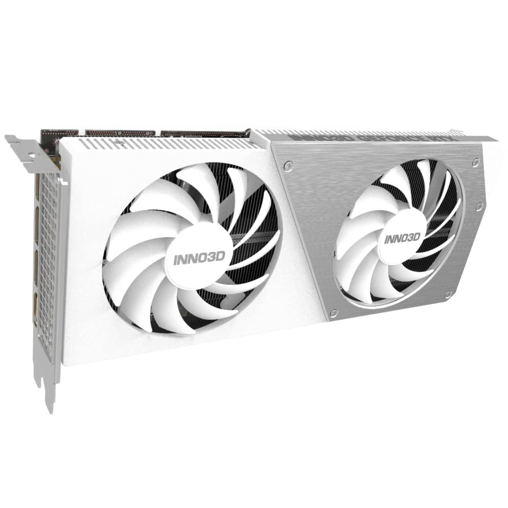 Inno3D Nvidia GeForce RTX 4060 Ti Twin X2 OC White 8GB GDDR6 Graphics Card