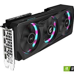 GIGABYTE AORUS GeForce RTX 3060 Ti Elite 8G (REV2.0) Graphics Card, 3X WINDFORCE Fans, LHR, 8GB 256-bit GDDR6, GV-N306TAORUS E-8GD REV2.0 Video Card