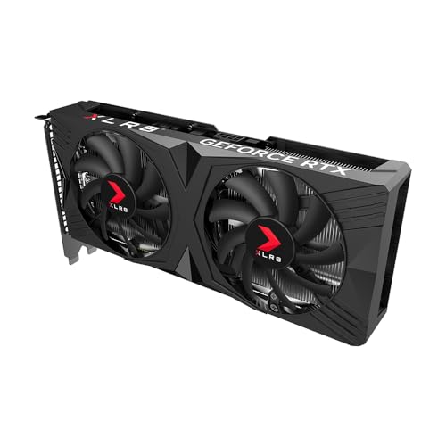 PNY GeForce RTX™ 4060 Ti 16GB XLR8 Gaming Verto™ OC Dual Fan Graphics Card DLSS 3 (128-bit, PCIe 4.0, GDDR6, HDMI/DisplayPort, Supports 4k, 2 Slot)