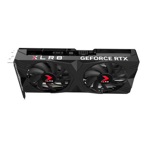 PNY GeForce RTX™ 4060 Ti 16GB XLR8 Gaming Verto™ OC Dual Fan Graphics Card DLSS 3 (128-bit, PCIe 4.0, GDDR6, HDMI/DisplayPort, Supports 4k, 2 Slot)