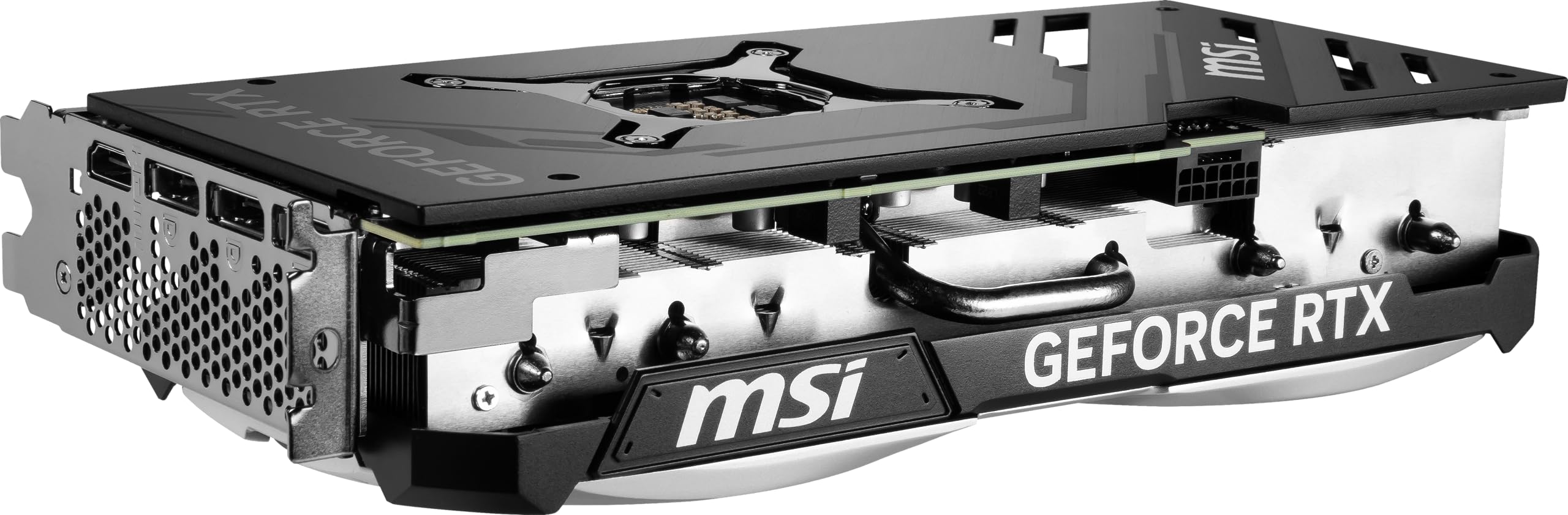 MSI Gaming GeForce RTX 4070 Ti 12GB GDRR6X 192-Bit HDMI/DP Nvlink TORX Fan 4.0 Ada Lovelace Architecture Graphics Card (RTX 4070 Ti Ventus 2X 12G OC), Black