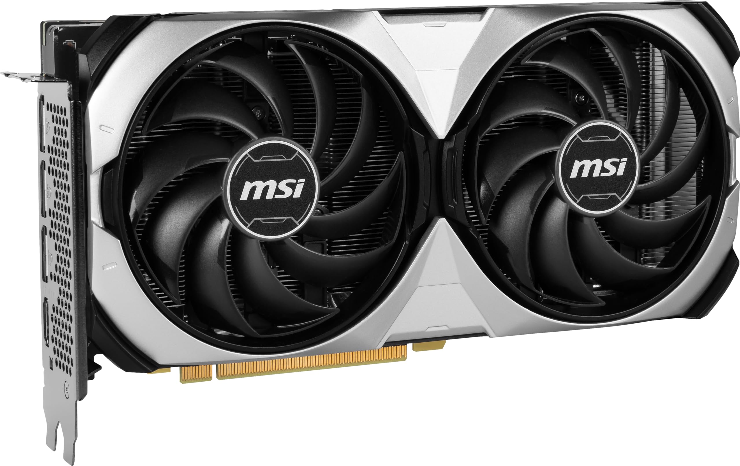 MSI Gaming GeForce RTX 4070 Ti 12GB GDRR6X 192-Bit HDMI/DP Nvlink TORX Fan 4.0 Ada Lovelace Architecture Graphics Card (RTX 4070 Ti Ventus 2X 12G OC), Black