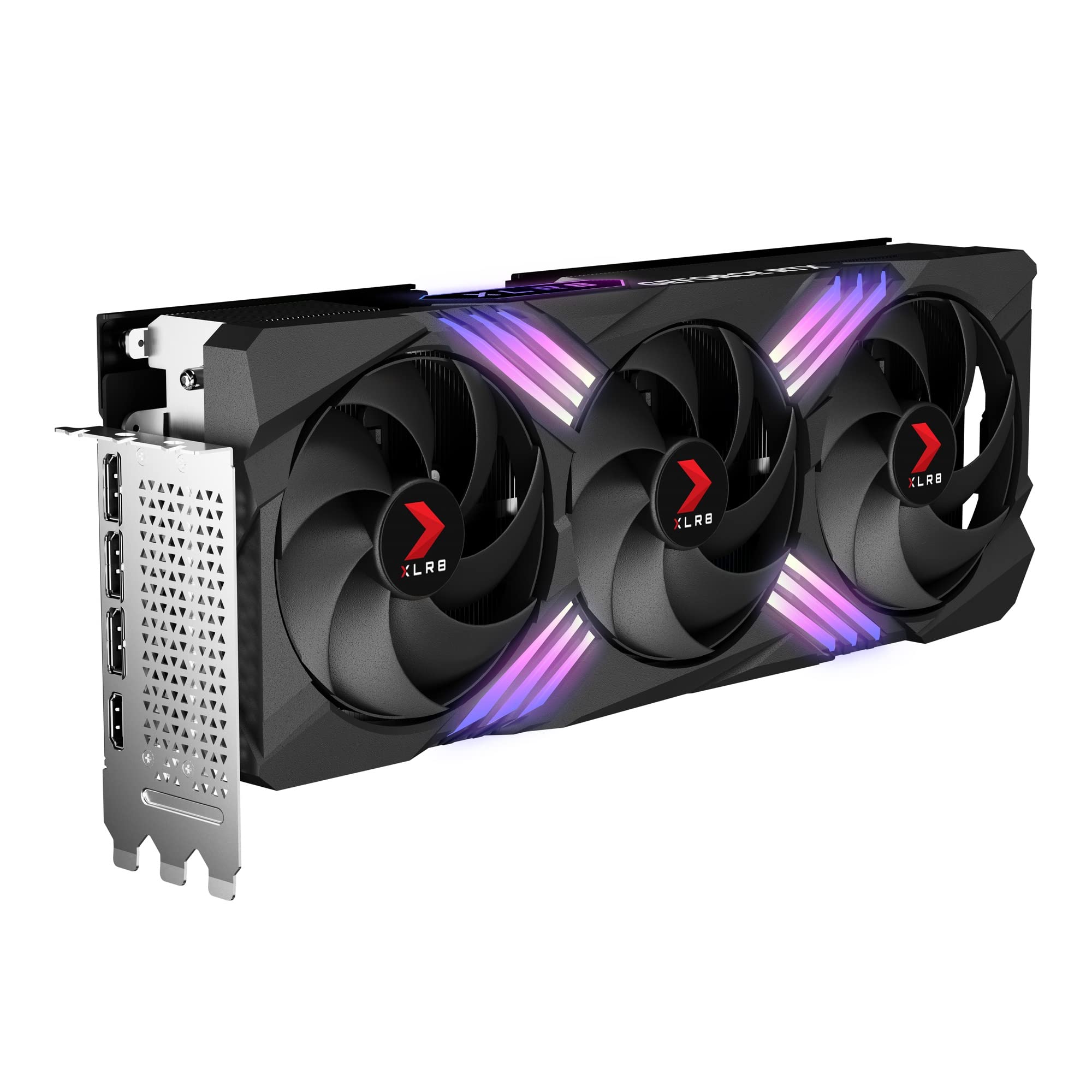 PNY GeForce RTX 4070 Ti 12GB XLR8 Gaming Verto Epic-X RGB Overclocked Triple Fan Graphics Card DLSS 3