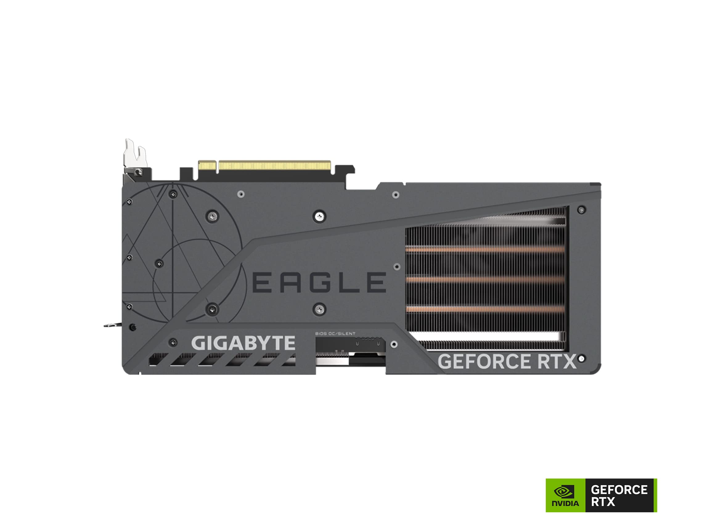 GIGABYTE GeForce RTX 4070 Ti Eagle OC 12G Graphics Card, 3X WINDFORCE Fans, 12GB 192-bit GDDR6X, GV-N407TEAGLE OC-12GD Video Card