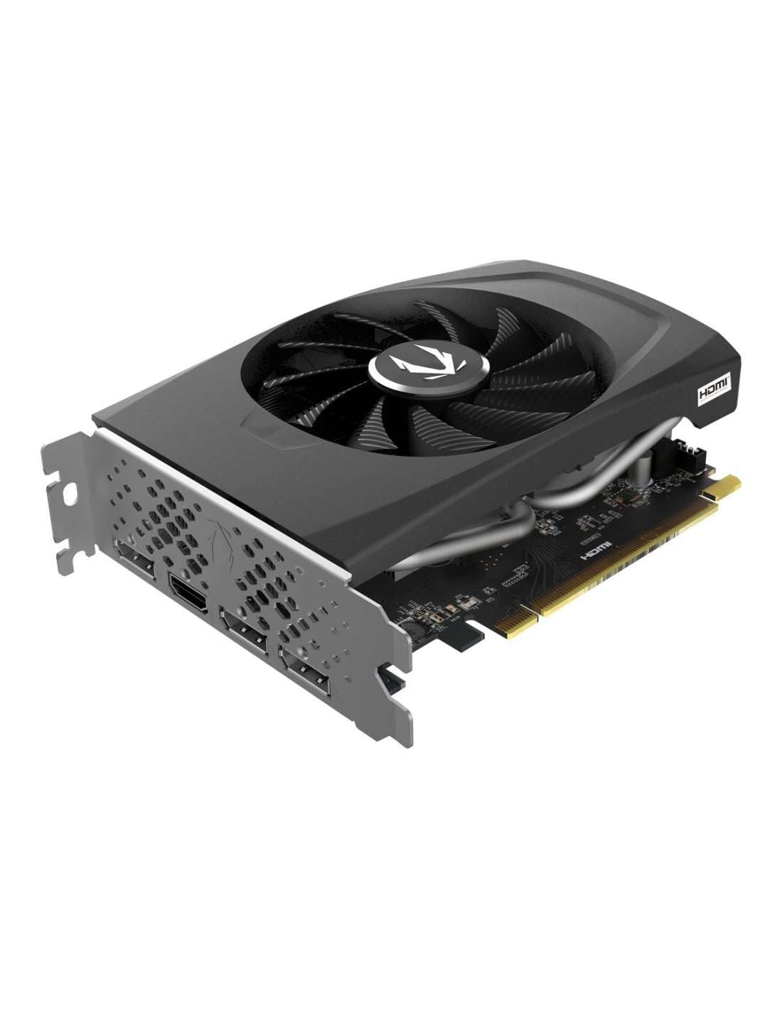 Zotac GAMING GeForce RTX 4060 8GB Solo DLSS 3 8GB GDDR6 128-bit 17 Gbps PCIE 4.0 Super Compact Gaming Graphics Card, ZT-D40600G-10L