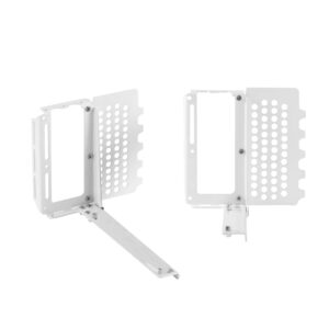 Formulamod Vertical GPU Mounting Bracket Graphics Card Holder Kit with PCI-E 4.0 x16 Riser Cable 90 Degree Right Angle 20cm (White)