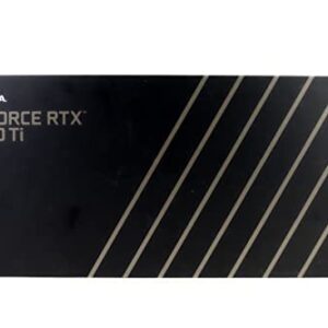 Geforce RTX 3080 Ti 12GB GDDR6X PCI Express 4.0 Graphics Card Titanium and Black