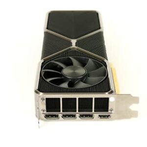 Geforce RTX 3080 Ti 12GB GDDR6X PCI Express 4.0 Graphics Card Titanium and Black