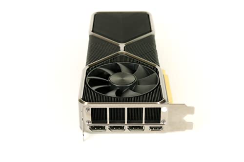 Geforce RTX 3080 Ti 12GB GDDR6X PCI Express 4.0 Graphics Card Titanium and Black