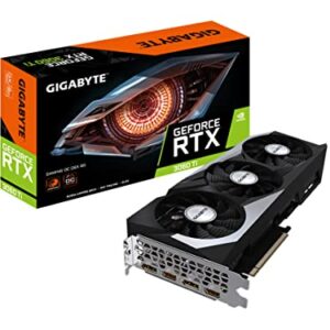 GIGABYTE GV-N306TXGAMING OC-8GD GeForce RTX 3060 Ti Gaming OC D6X 8G Graphics Card, 3X WINDFORCE Fans, 8GB 256-bit GDDR6X, Video Card