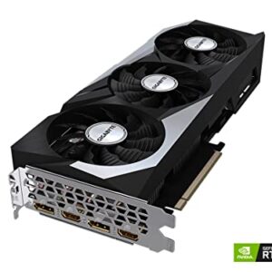 GIGABYTE GV-N306TXGAMING OC-8GD GeForce RTX 3060 Ti Gaming OC D6X 8G Graphics Card, 3X WINDFORCE Fans, 8GB 256-bit GDDR6X, Video Card