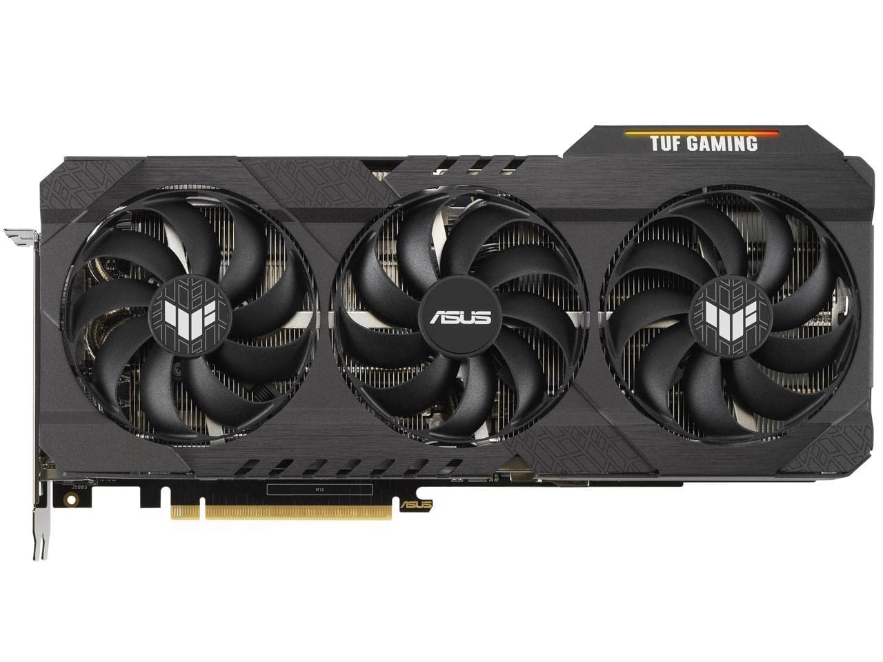 ASUS TUF Gaming NVIDIA GeForce RTX 3070 Ti OC V2 Graphics Card (PCIe 4.0, 8GB GDDR6X, HDMI 2.1, DisplayPort 1.4a, Dual ball Fan Bearings, Military-grade Certification, GPU Tweak III)