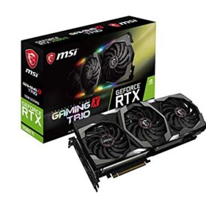 MSI GAMING GeForce RTX 2080 Ti GDRR6 352-bit HDMI/DP/USB Ray Tracing Turing Architecture Graphics Card (RTX 2080 TI GAMING X TRIO)