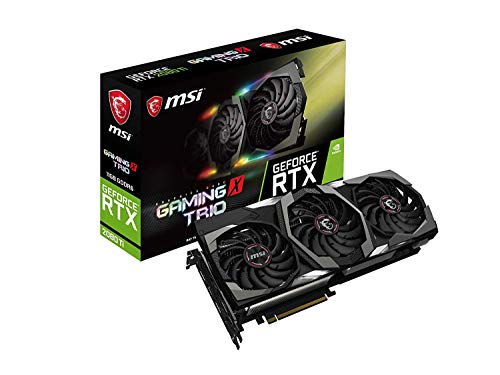 MSI GAMING GeForce RTX 2080 Ti GDRR6 352-bit HDMI/DP/USB Ray Tracing Turing Architecture Graphics Card (RTX 2080 TI GAMING X TRIO)