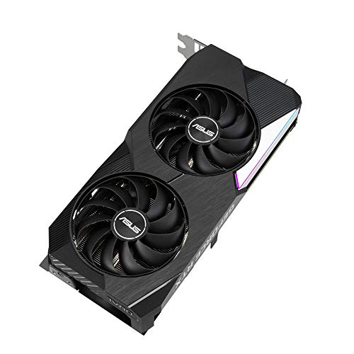 ASUS Dual NVIDIA GeForce RTX 3060 Ti OC Edition Gaming Graphics Card (PCIe 4.0, 8GB GDDR6 Memory, HDMI 2.1, DisplayPort 1.4a, Axial-Tech Fan Design, Dual BIOS, Protective Backplate, GPU Tweak II)