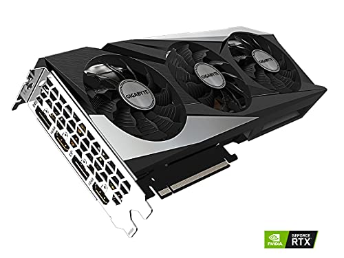 GIGABYTE GeForce RTX 3060 Ti Gaming OC 8G (REV2.0) Graphics Card, 3X WINDFORCE Fans, LHR, 8GB 256-bit GDDR6, GV-N306TGAMING OC-8GD REV2.0 Video Card