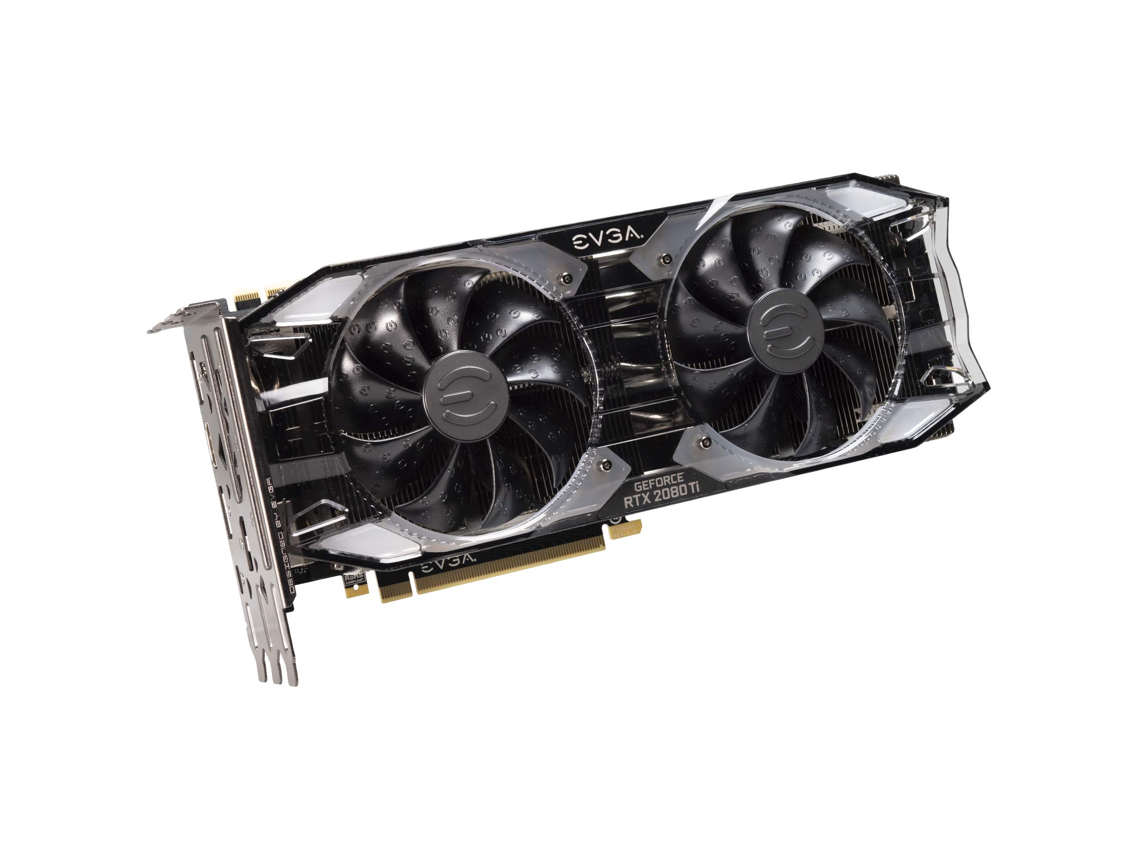 EVGA GeForce RTX 2080 Ti XC ULTRA GAMING, 11GB GDDR6, Dual HDB Fans & RGB LED Graphics Card 11G-P4-2383-KR