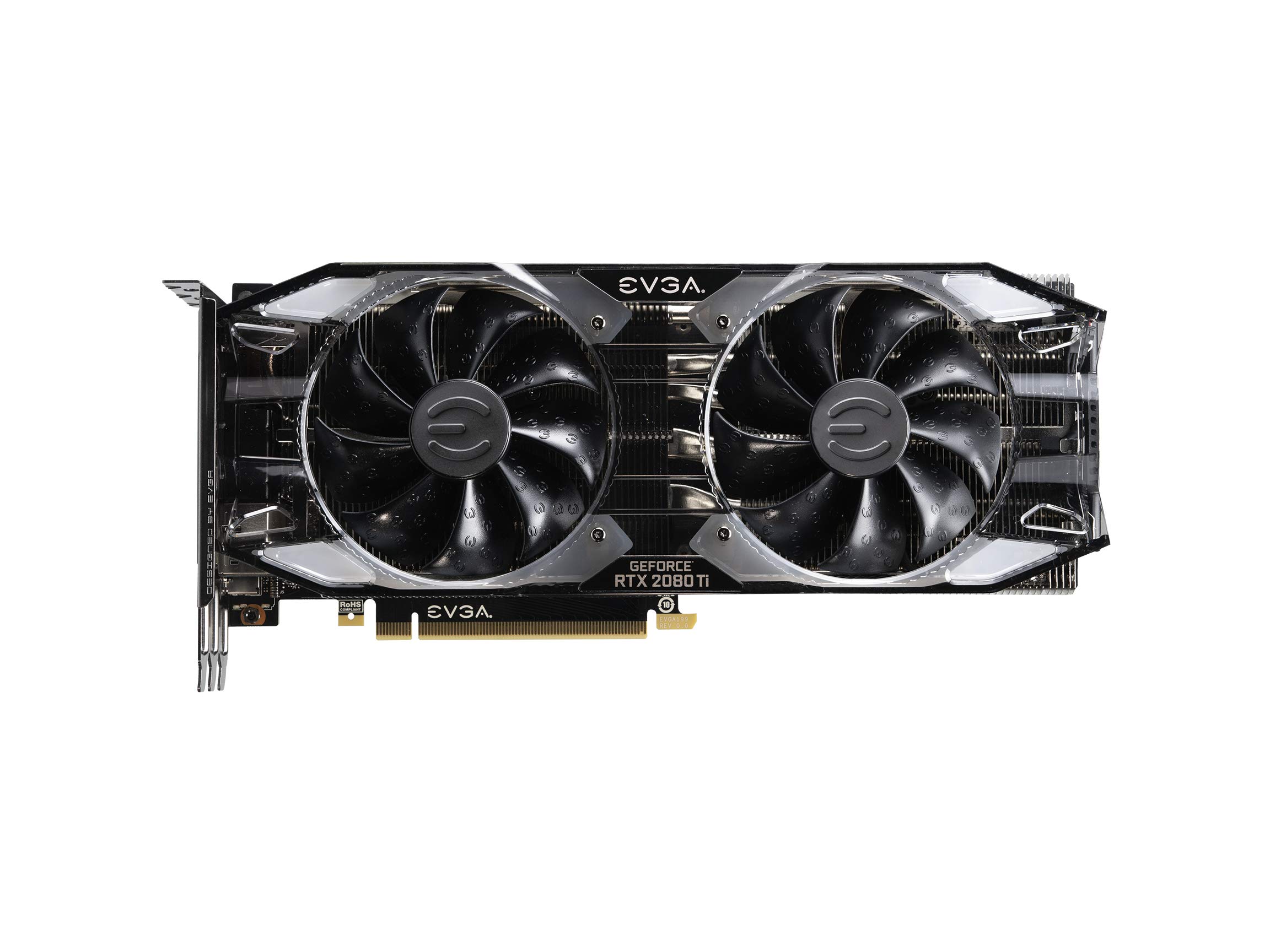 EVGA GeForce RTX 2080 Ti XC ULTRA GAMING, 11GB GDDR6, Dual HDB Fans & RGB LED Graphics Card 11G-P4-2383-KR