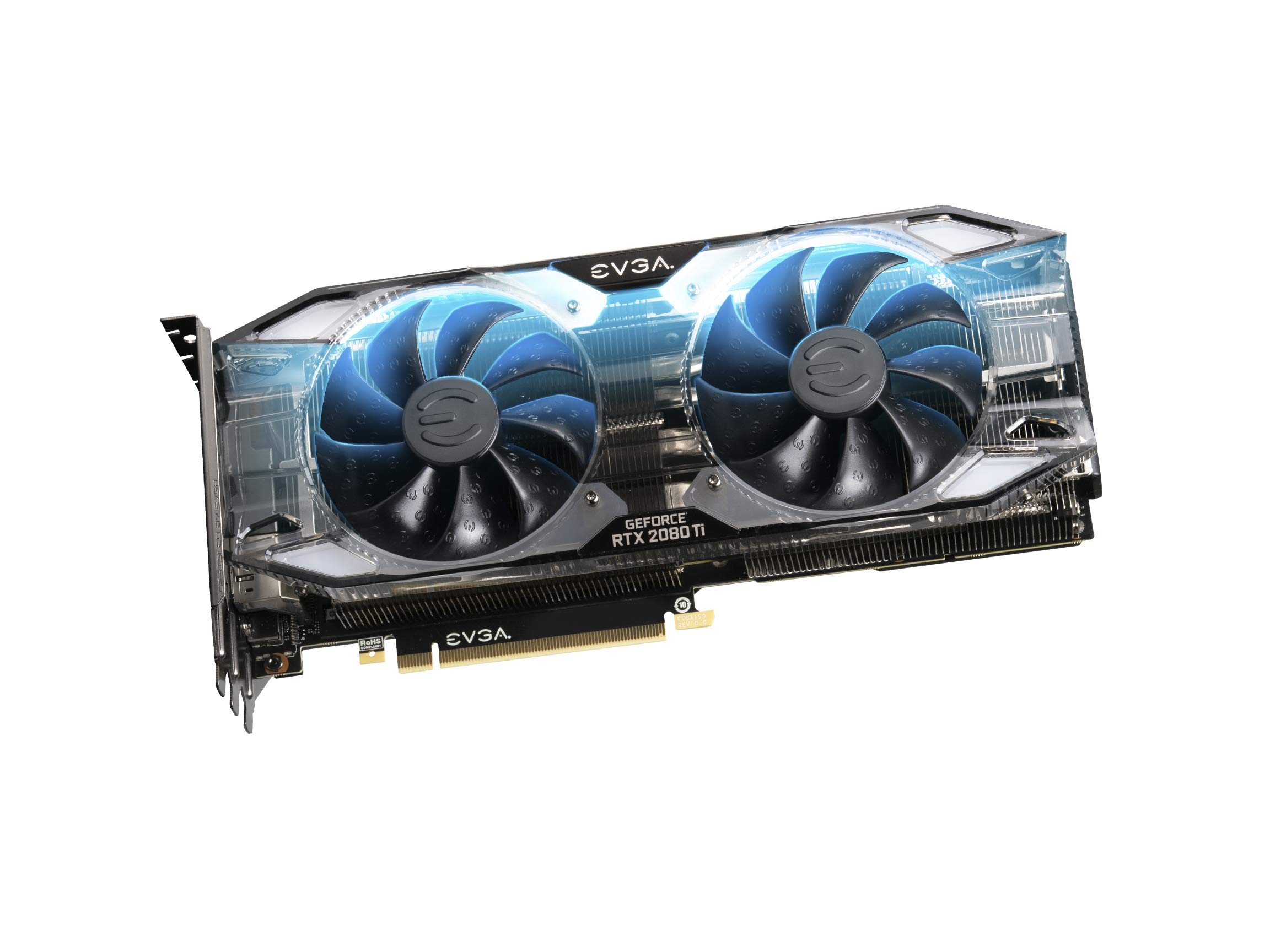 EVGA GeForce RTX 2080 Ti XC ULTRA GAMING, 11GB GDDR6, Dual HDB Fans & RGB LED Graphics Card 11G-P4-2383-KR