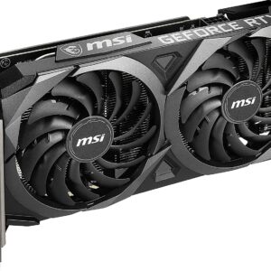 MSI GeForce RTX 3060 DirectX 12 Ultimate RTX 3060 VENTUS 2X 12G OC 12GB 192-Bit GDDR6 PCI Express 4.0 HDCP Ready Video Card