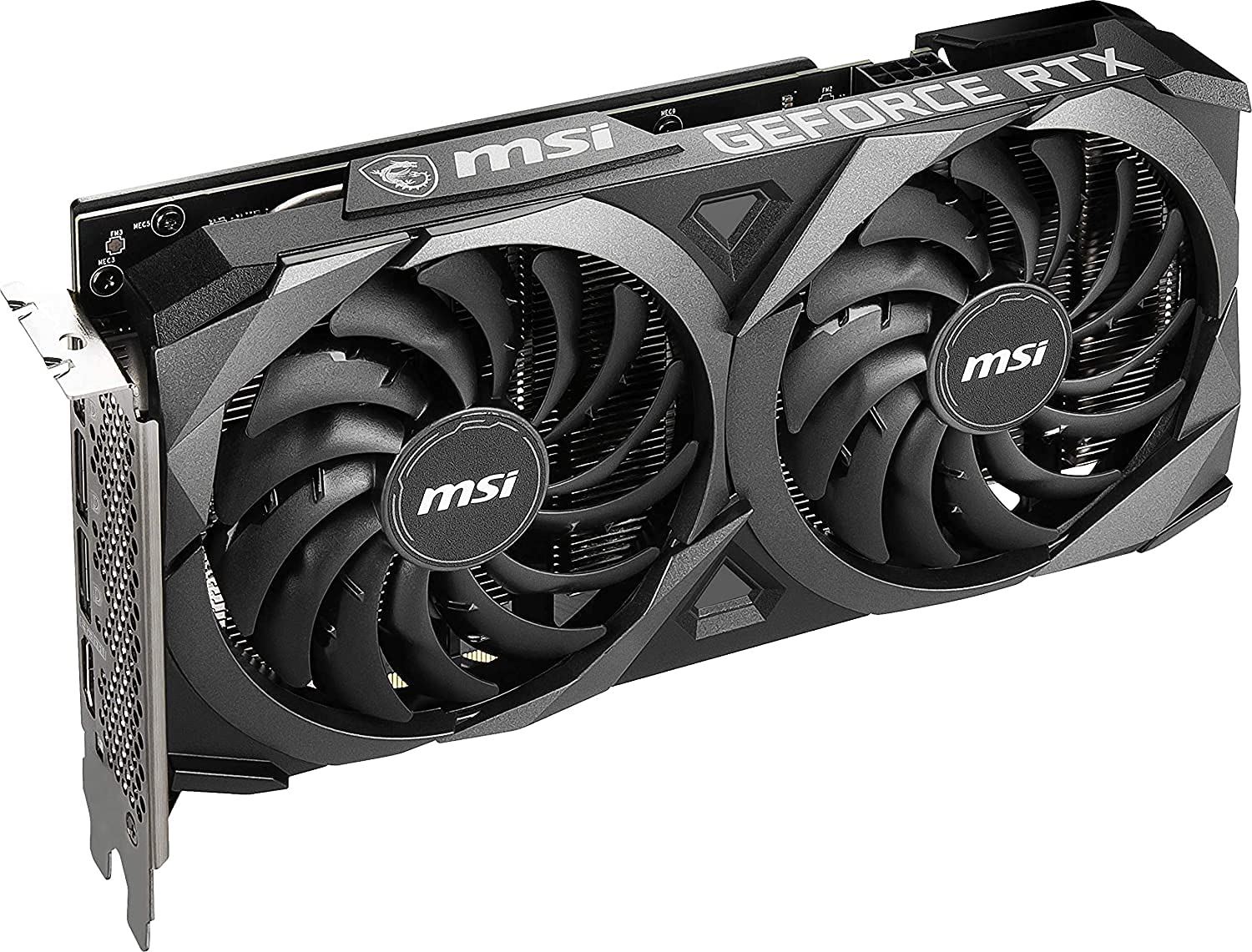 MSI GeForce RTX 3060 DirectX 12 Ultimate RTX 3060 VENTUS 2X 12G OC 12GB 192-Bit GDDR6 PCI Express 4.0 HDCP Ready Video Card