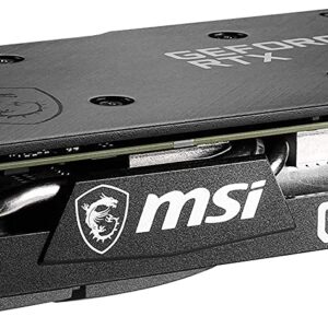 MSI GeForce RTX 3060 DirectX 12 Ultimate RTX 3060 VENTUS 2X 12G OC 12GB 192-Bit GDDR6 PCI Express 4.0 HDCP Ready Video Card